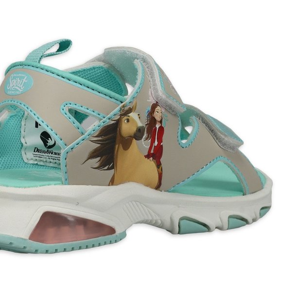 Spirit Light Up Sandals Size 9 Netflix Riding Free - Picture 2 of 5